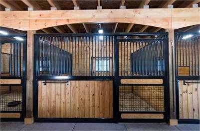 12' x 8' Heavy Duty Amish Made Horse Stalls For Sale in South Bend Indiana 